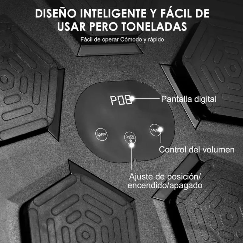 BOXFIT© - MÁQUINA DE BOXEO MUSICAL + GUANTES - CONTRA ENTREGA e ENVÍO GRATIS