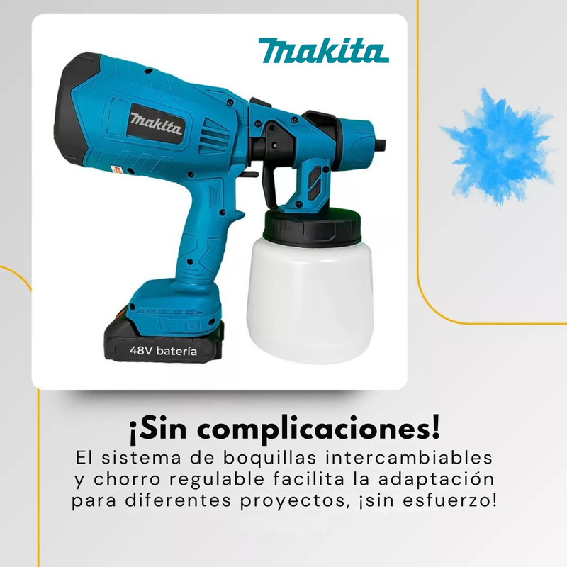 COMPRESOR INALÁMBRICO MAKITA DE PINTURA 48V – PROMOCION CIERRE DE TIENDA * ENVÍO GRATIS