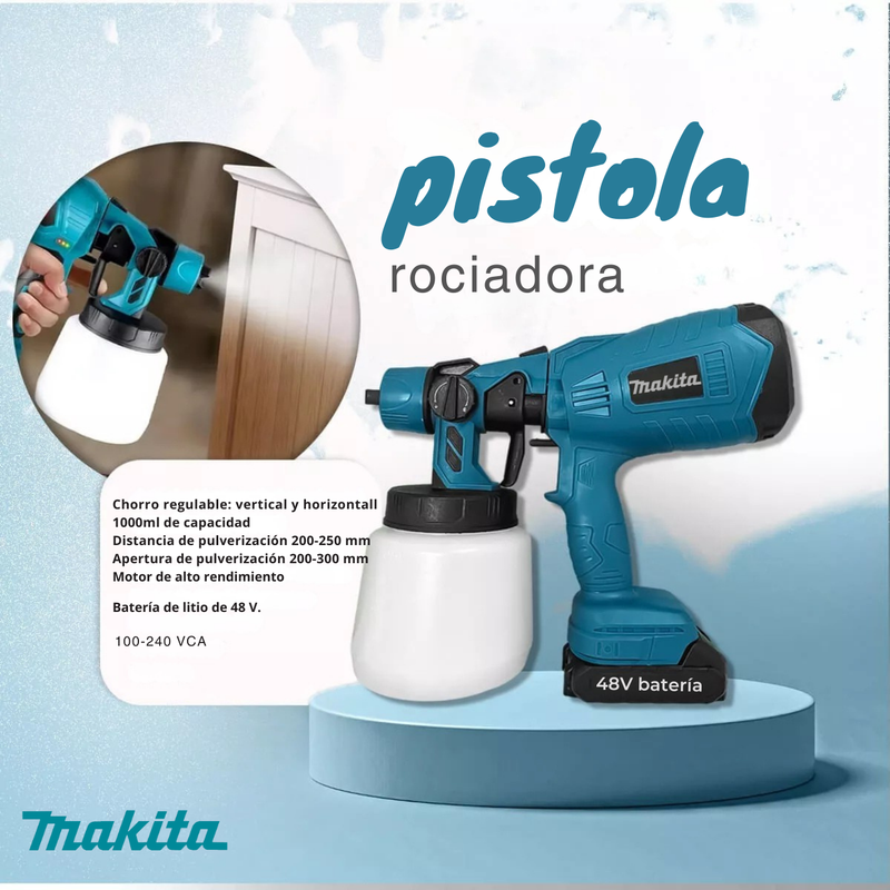 COMPRESOR INALÁMBRICO MAKITA DE PINTURA 48V – PROMOCION CIERRE DE TIENDA * ENVÍO GRATIS