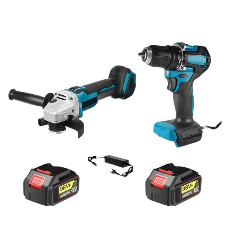 KIT MAKITA INALÁMBRICO TALADRO + ESMERIL - PROMOCIÓN CIERRE DE LA TIENDA + ENVÍO GRATIS