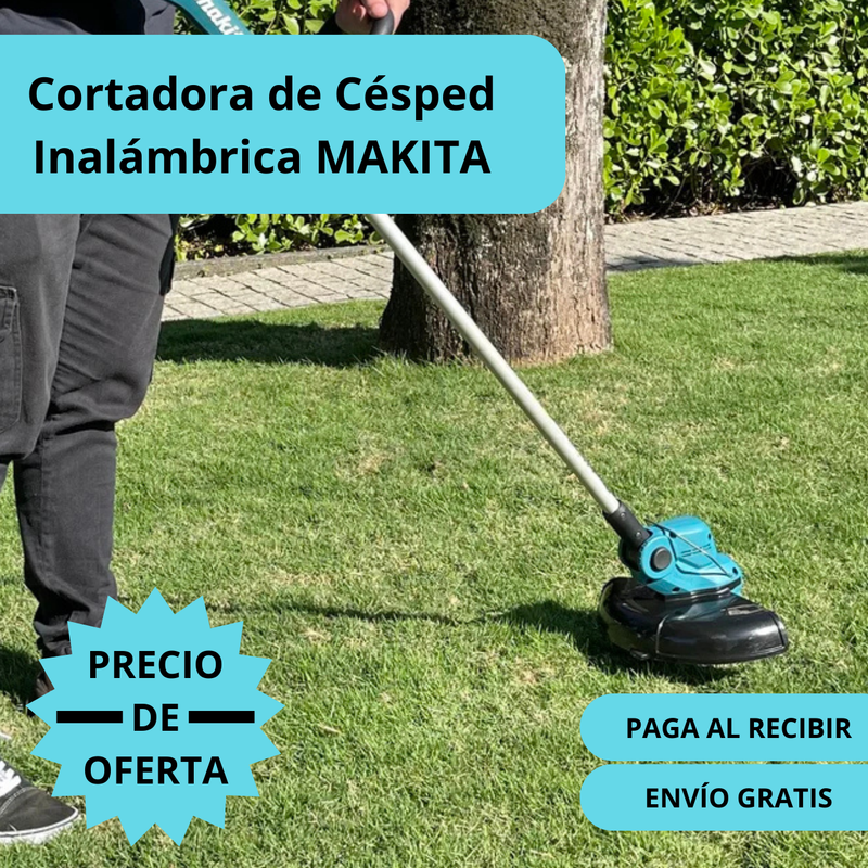 CORTADORA DE CÉSPED INALÁMBRICA MAKITA - PROMOCIÓN CIERRE DE TIENDA * ENVÍO GRATIS Y PAGO CONTRA ENTREGA