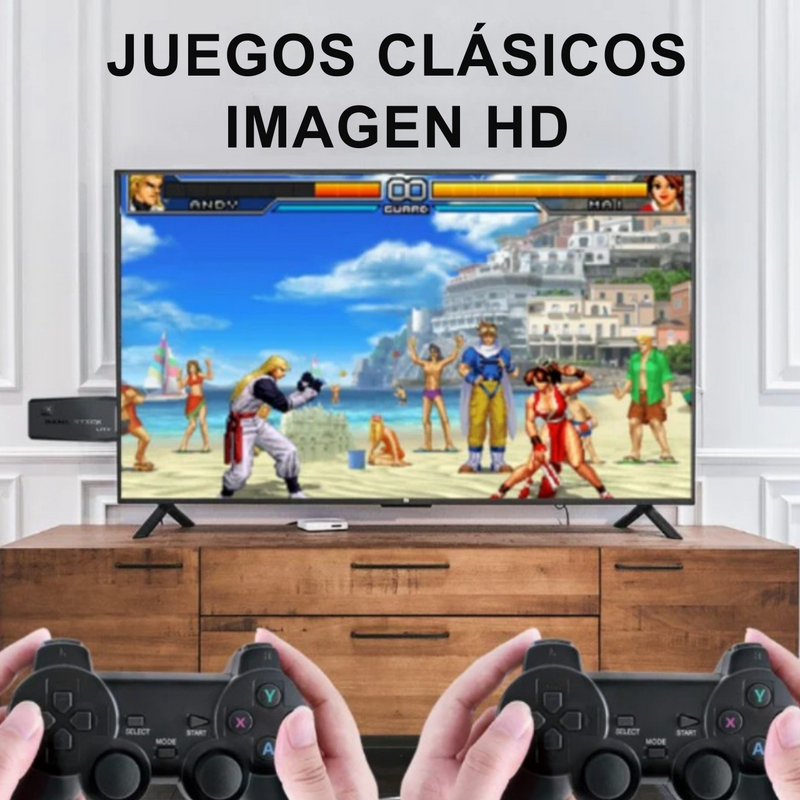 CONSOLA DE VIDEOJUEGO RETRO GAME STICK - MÁS DE 20.000 JUEGOS CLÁSSICOS DE LOS ANOS 80, 90 Y 2000 * CON ENVÍO GRATIS Y PAGAR AL RECIBIR
